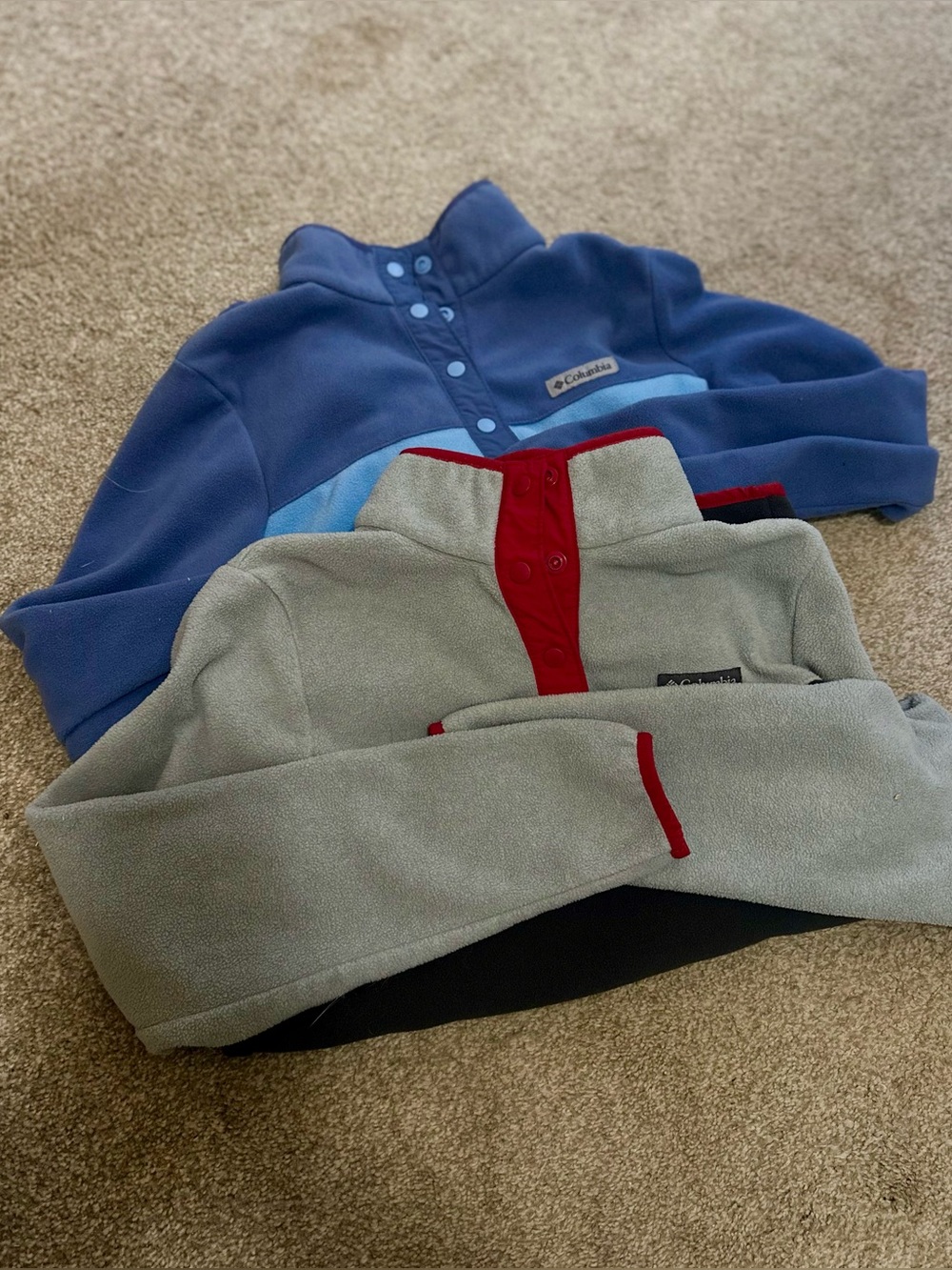 Pair of Two Columbia Women’s Fleece Pullovers